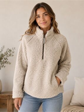 Cozy Sherpa Womens Fleece Jacket